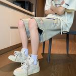 Джинсовые шорты унисекс Unthemed, черный - фото 8