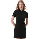 Женское короткое платье LACOSTE, розовый - фото 6