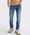 Джинсы Aeropostale Slim, цвет Medium Wash - фото 4