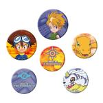 Digimon - Набор пуговиц Tai & Matt из 6 шт. - фото
