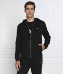 Толстовка мужская Boss Green с контрастной молнией, черный - фото 3