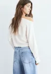 Асимметричный джемпер Pull&Bear, Beige - фото 3