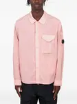 Рубашка Chrome-R с карманом C.P. Company, розовый - фото