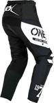 Брюки для мотокросса Element Warhawk черно-белые Oneal - фото 2