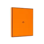 HERMES Шелковый шарф унисекс белый, White - фото 4