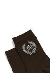 Носки KARL LAGERFELD MIT WAPPEN - 2ER PACK, Cannoli Cream-Black Coffee/Beige - фото 2
