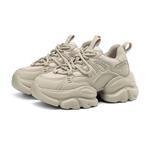 Кроссовки женские толстые низкие Daphne, черный - фото 9