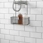 Подвесная корзина IKEA, 31x12x40 см, черный - фото 2