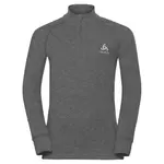 Базовый слой Odlo с высоким воротником и длинными рукавами, серый - фото