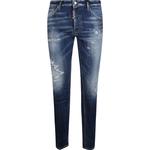 DSQUARED 2 DSQUARED2 потертые джинсы Slim cut - фото