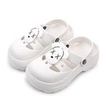 Сабо женские Xmistuo, цвет 8058-9 Black Violent Bear on White Background - фото 9