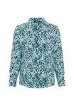 Блуза Olsen Button-down blouse, Blau/Blue - фото 3