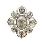 CHANEL Брошь с камнями для женщин Gold - фото