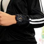 CASIO Часы Unisex Pair Table Series Black Watch, Black Dial+Black Dial (Matching Watch) - фото 5