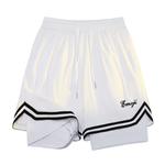 Унисекс шорты повседневные Эмодзи, градиентный розовый - фото 2