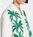 Рубашка из хлопка с джинсовым принтом Jacquemus, Print Painted Palmtrees W - фото 4