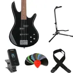 Бас-гитара Ibanez Gio GSR200BK Essentials Bundle - Черная - фото 3