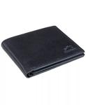 Мужской кошелек Bellagio Collection Center Wing Bifold с карманом для монет Mancini, черный - фото 6