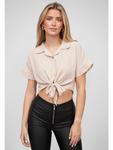 Блузка Cloud5ive, бежевый - фото 3