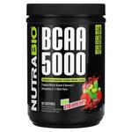 Добавка Nutrabio Labs BCAA 5000, клубника с киви - фото