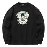 Толстовка с капюшоном x disney с принтом кроссовер Li-Ning, черный - фото