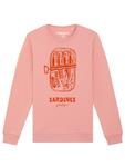 Свитер Watapparel Sweatshirt Sardines Portugal, розовый - фото