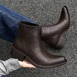 Chi Wolf Черно-коричневые мужские ботинки Black/Brown - фото 9