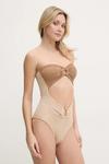 Купальник цельнокроеный Paramidonna, бежевый - фото 2