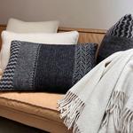 Шерстяная подушка uptown прямоугольник 35x60 Malagoon, черный - фото 4