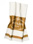 Пляжное полотенце Prada, белый - фото 2