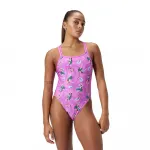 Купальник Speedo Allover Digital Starback, фиолетовый - фото