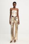 Брюки Haveone, золотой - фото 2