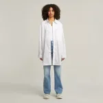 Лонгслив G-Star Oversized Bf, белый - фото 4