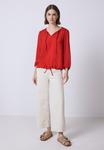 Блуза Street One Studio Blouse, Rot/Red - фото 2