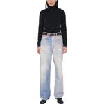 Джинсы Boyfriend с эффектом потертости OUR LEGACY, синий - фото 8