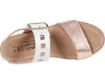 Туфли Naot Dynasty, цвет Rose Gold/White Pearl/Silver Leather Combo - фото 2