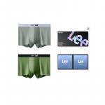 Подарочный набор мужских трусов боксеров 3 шт Lee, белый - фото 9