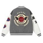 A chock Бейсбольная куртка унисекс, Красный - фото 9