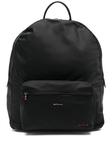 Kiton рюкзак с логотипом, черный - фото