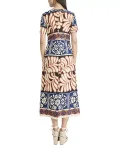 Платье миди с принтом Donna Morgan, мультиколор - фото 2