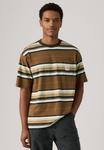 Футболка Levi's Workwear WORKWEAR TEE, Wild Frontier Printed Stripe Partridge/Brown - фото 2