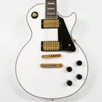 Электрогитара Epiphone Les Paul Custom - Альпийский белый - фото