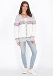 Кардиган usha Cardigan, White Multicolor/White - фото 2