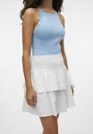 Юбка Vero Moda VMLUNA KURZER, Bright White/Off-White - фото 5