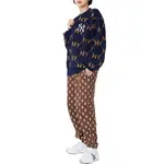 Старый Цветочный Свитер Унисекс Тёмно-синий MLB - фото 6