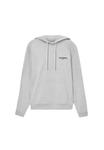 Толстовка AllSaints HALCYON, Light Grey Marl/Light Grey - фото 5
