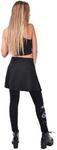 Леггинсы Outer Vision Dark Poppies Woman's Leggins Skirt, черный - фото 2