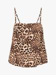 Топ Anisse с леопардовым принтом ICHI, Sandshell/Brown - фото 4