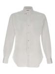 Рубашка из хлопка Barba, белый - фото