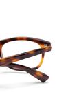 Очки в квадратной оправе Saint Laurent Eyewear, коричневый - фото 3